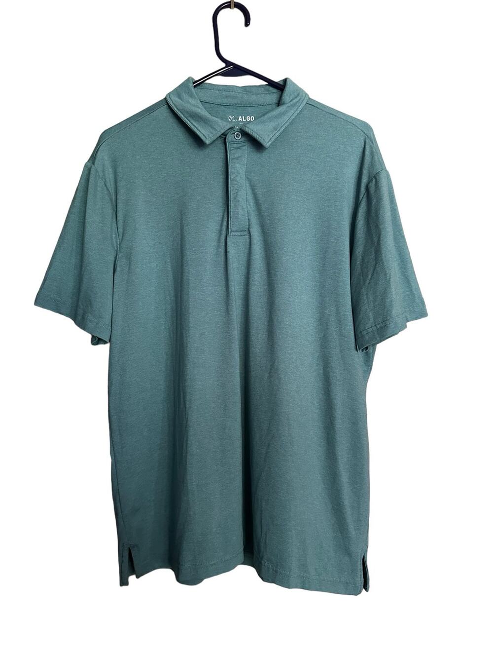 NWOT Algo Blue Performance Short Sleeve Polo Size XL